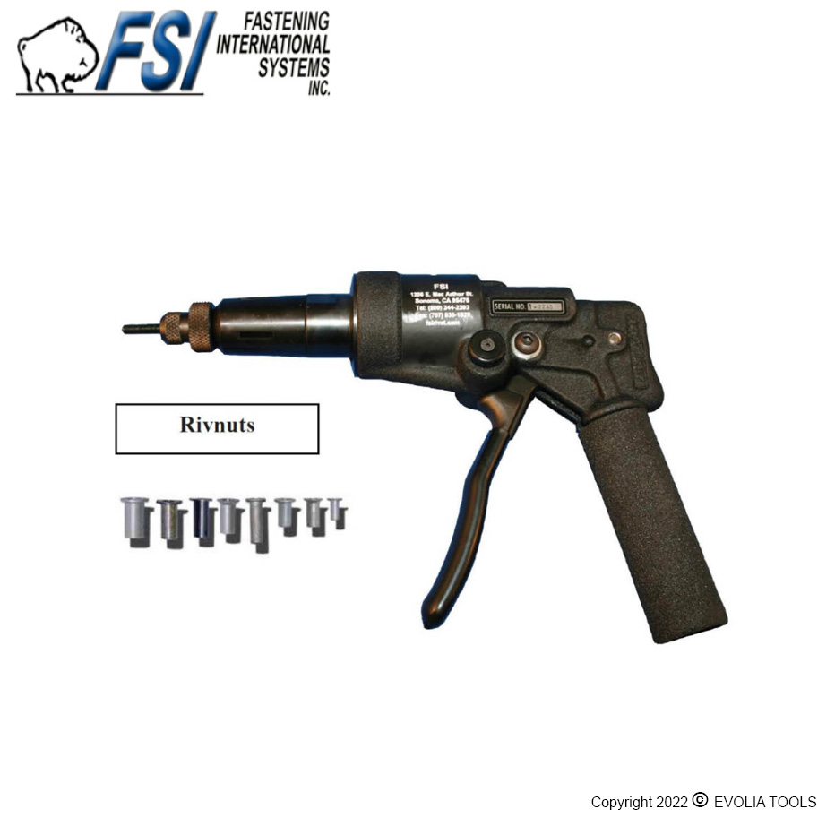 D700VM Hand Hydraulic Riveter for Rivet Nuts - FSI Tools